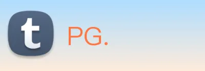 PG. logo